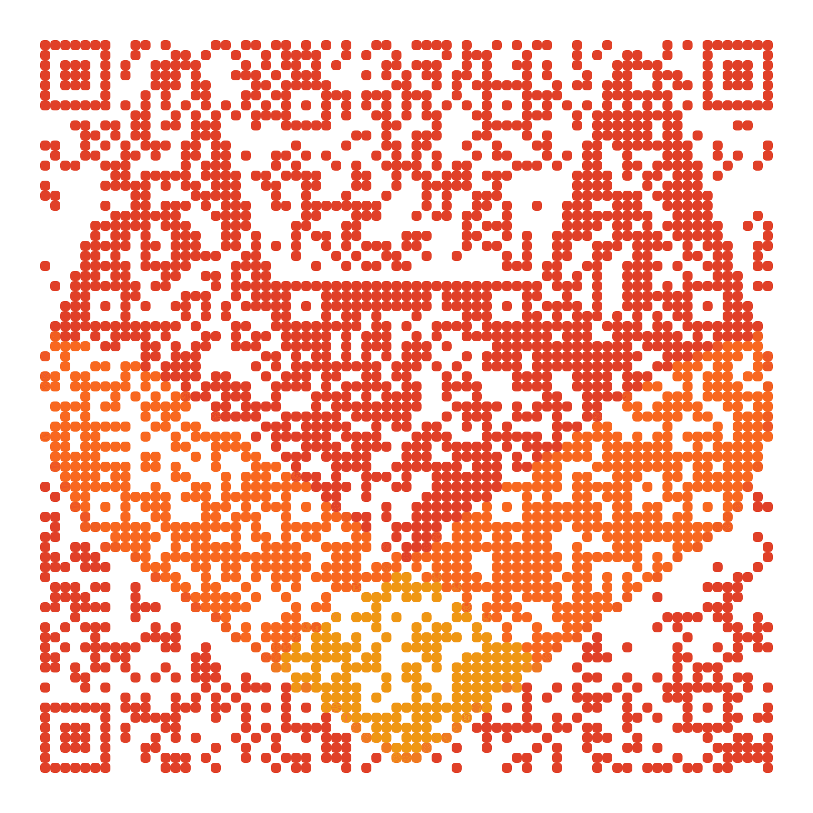 QR code with the gitlab.com logo built into the pattern, made with MosaicQR