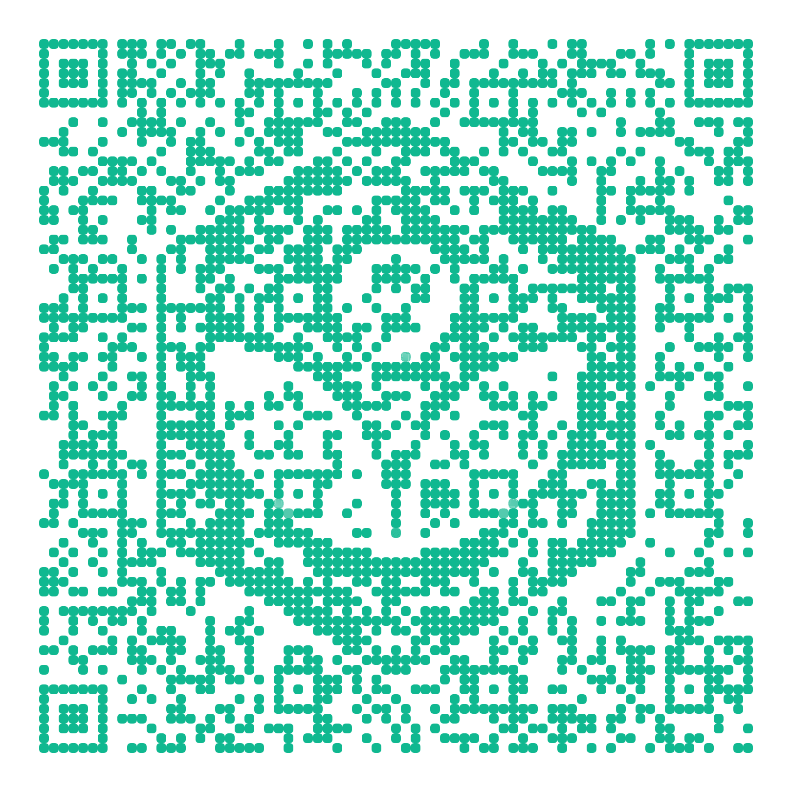 QR code with the khanacademy.org logo built into the pattern, made with MosaicQR