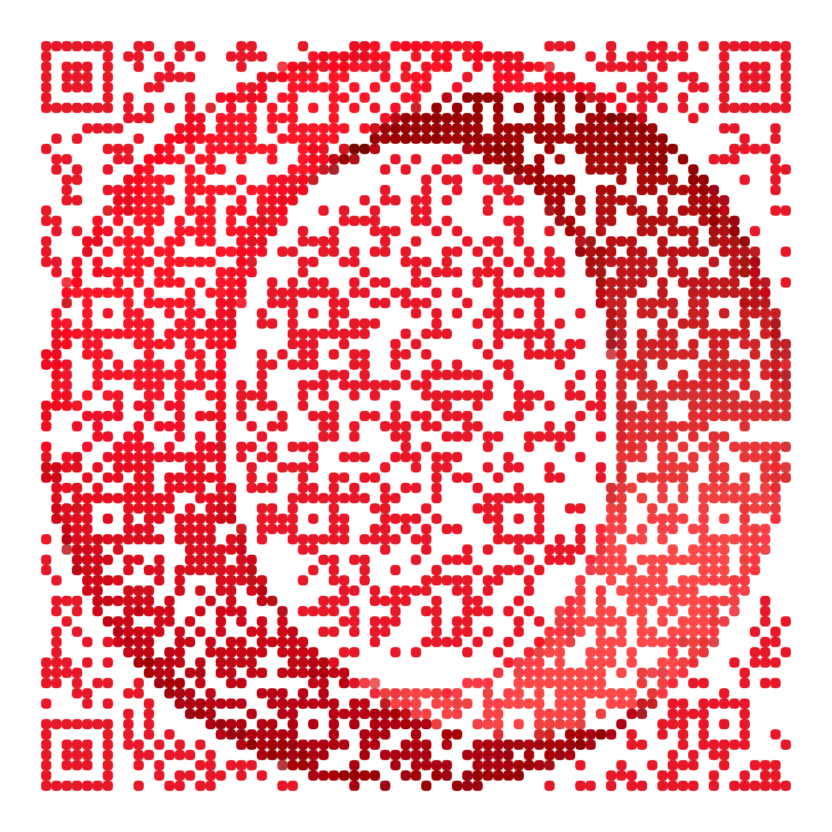 QR code with the opera.com logo built into the pattern, made with MosaicQR