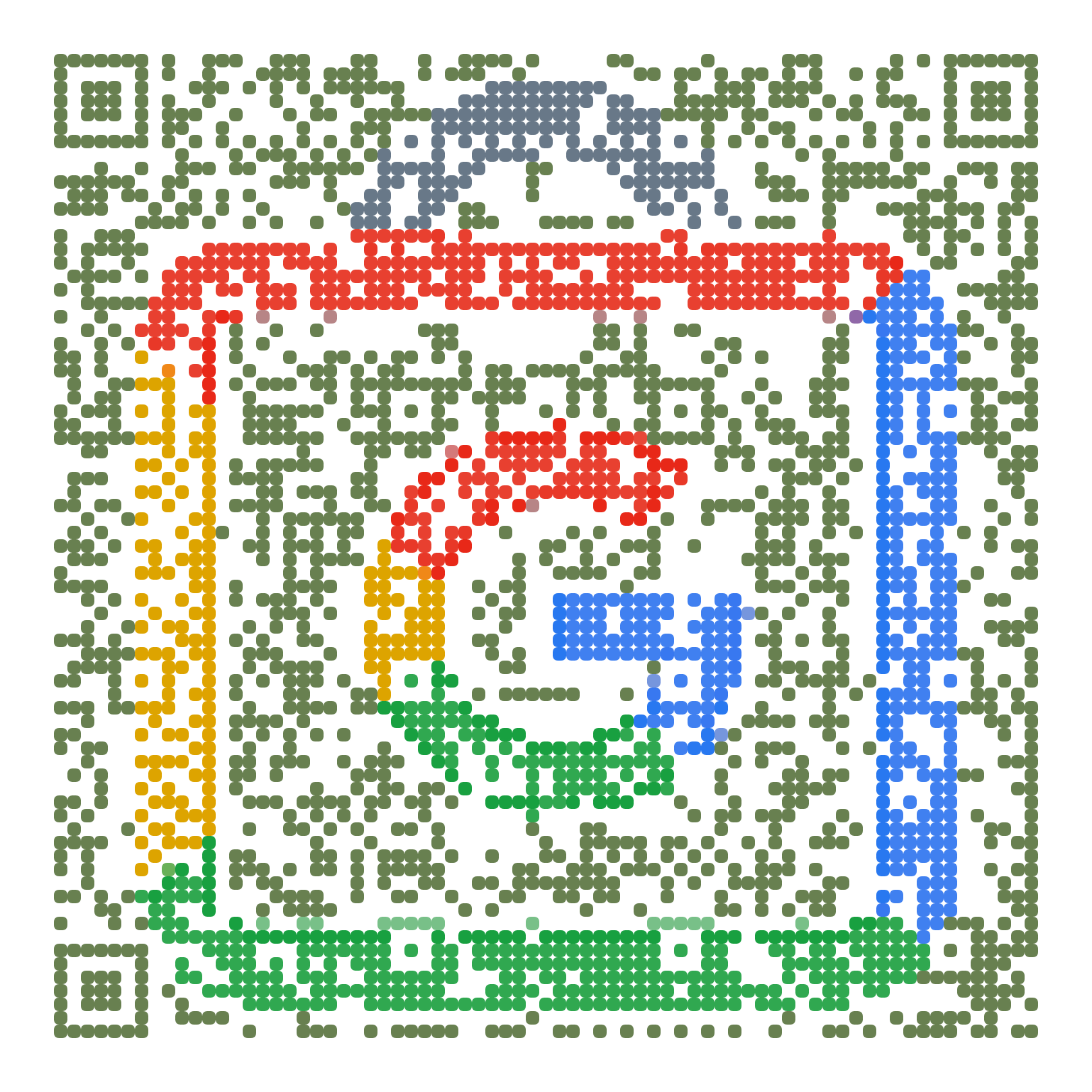 MosaicQR code for fitbit.com