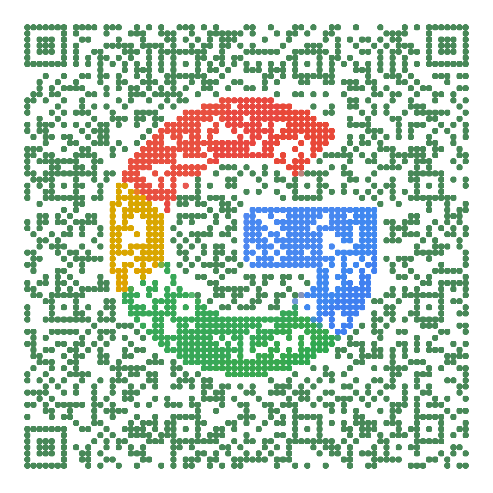 MosaicQR code for google.com