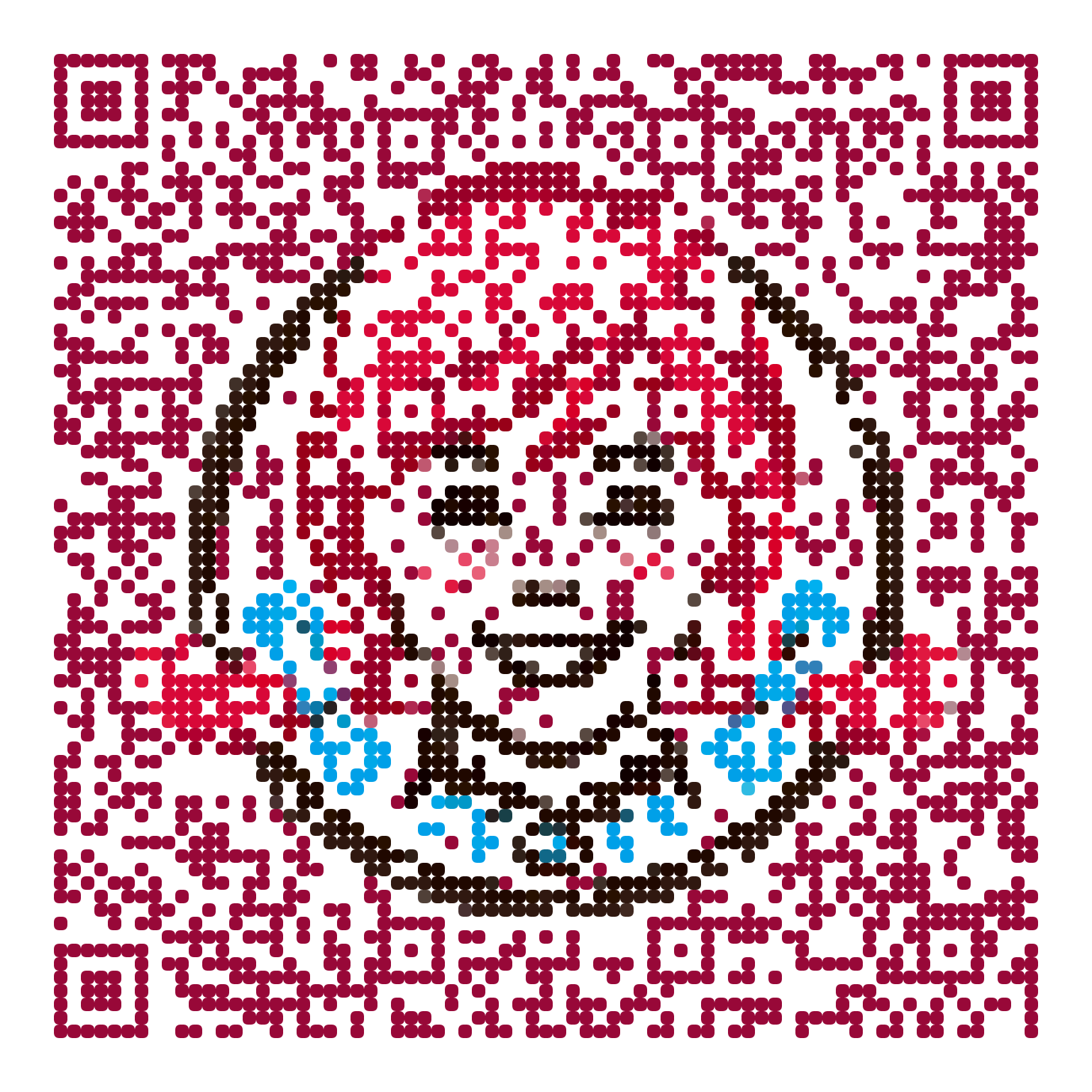 MosaicQR code for wendys.com